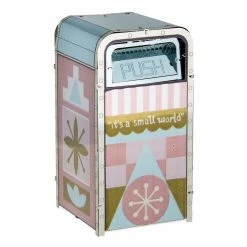 Disney 3D Model Kit - It's A Small World Trash Can - Metal