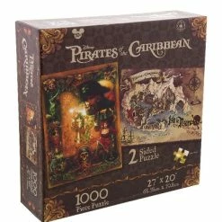 Disney Jigsaw Puzzle - Pirates Of The Caribbean - Two Sided