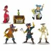 Disney Figurine Play Set - Pirates Of The Caribbean - 6 Piece