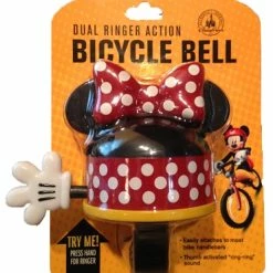 Disney Bicycle Bell - Minnie Mouse - Dual Ringer