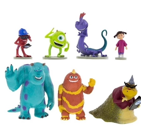 Disney Figurine Set - Monsters Inc. Play Set 3 Disney Figurine Set - Monsters Inc. Play Set