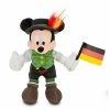 Disney Plush - World Showcase Mickey Mouse - Mini Bean Bag Plush -- Germany -- 8 1/2'' -Cheap Puzzles Store 7512002523293