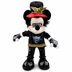 Disney Plush - Rock And Roll Mickey Mouse Plush Toy -- 13''