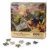 Disney Thomas Kinkade Puzzle - Beauty And The Beast - Falling In Love -Cheap Puzzles Store 7512055880049