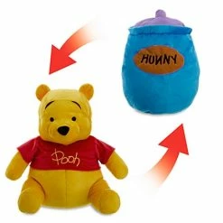 Disney Flip Pillow - Winnie The Pooh And Hunny Pot