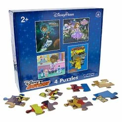 Disney Jigsaw Puzzle - Disney Junior - Set Of 4