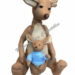 Disney Christopher Robin Plush - Kanga And Roo - Winnie The Pooh