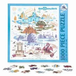 Disney Jigsaw Puzzle - Walt Disney World Resort Map