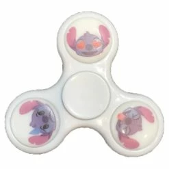 Disney Fidget Spinner - Stitch - Light Up - White