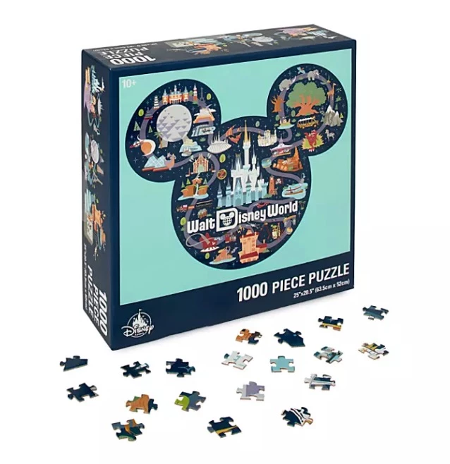 Disney Jigsaw Puzzle - Mickey Mouse Icon - Disney Park Life 3 Disney Jigsaw Puzzle - Mickey Mouse Icon - Disney Park Life