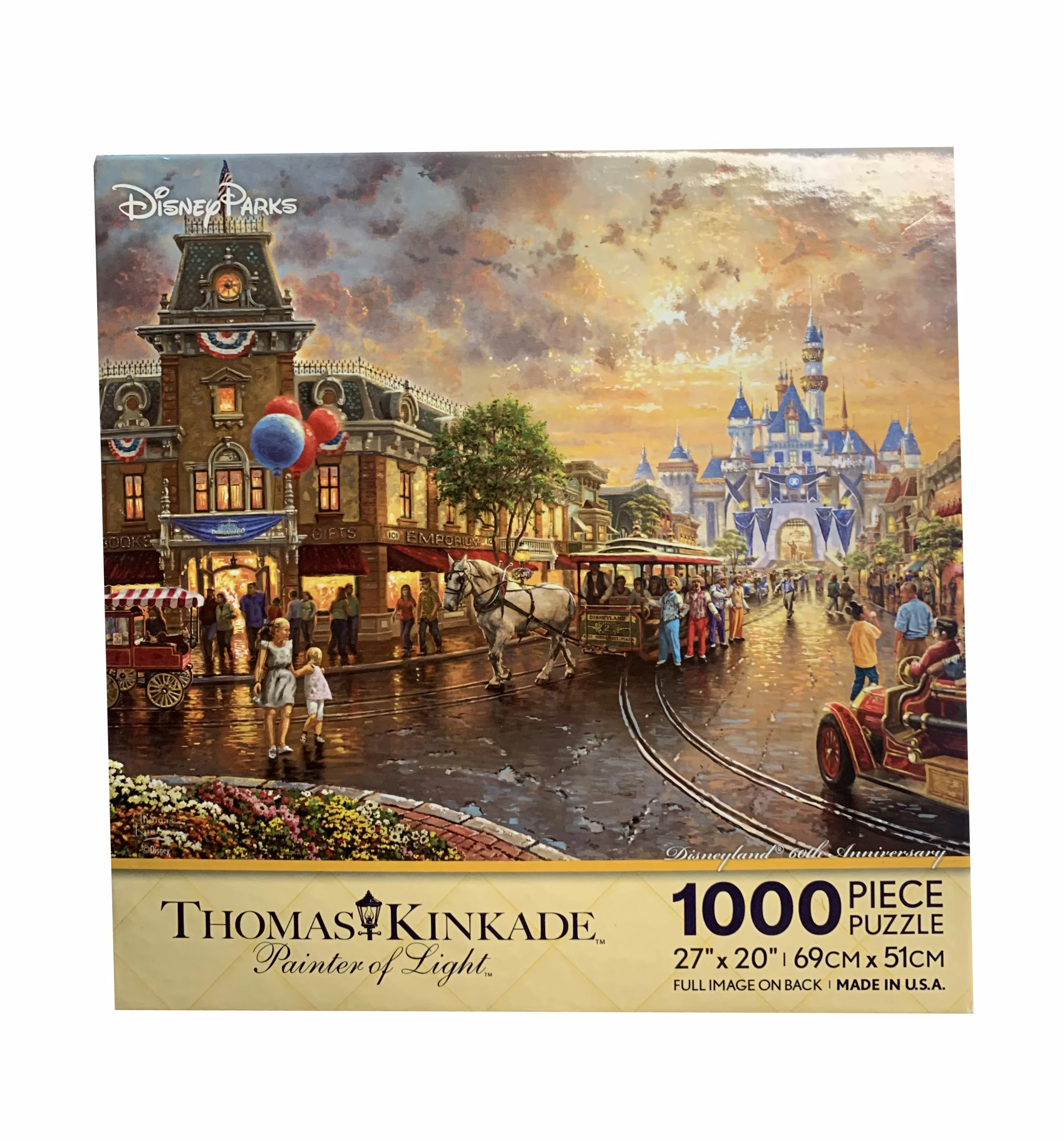 Disney Thomas Kinkade Puzzle - Main Street USA 3 Disney Thomas Kinkade Puzzle - Main Street USA