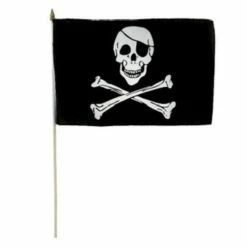 Disney Flag - Pirates Of The Caribbean - Skull With Crossbones