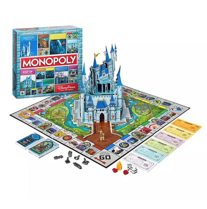 Disney Theme Park Edition Game - Disney Parks Monopoly 3 Disney Theme Park Edition Game - Disney Parks Monopoly