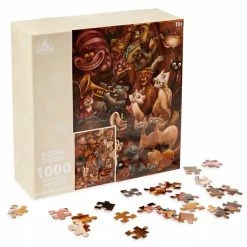 Disney Jigsaw Puzzle - Cats And Dogs - Two-Sided