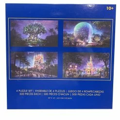 Disney Puzzle Set - 50th Anniversary - 4 Parks