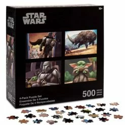Disney Puzzle Set - Star Wars The Mandalorian - 4 Pack