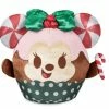 Disney Munchlings Plush - Minnie Candy Cane Cupcake